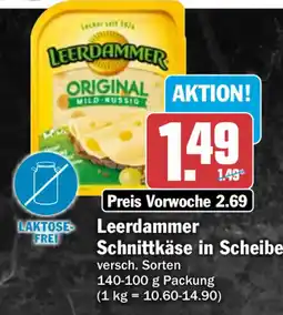 HIT Leerdammer Schnittkäse in Scheibe Angebot