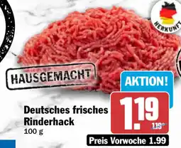 HIT Deutsches frisches Rinderhack Angebot