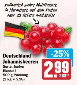 HIT Deutschland Johannisbeeren Angebot