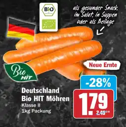 HIT Bio HIT Möhren Angebot