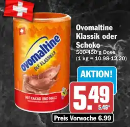 HIT Ovomaltine Klassik oder Schoko Angebot
