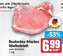 HIT Deutsches frisches Stielkotelett Angebot