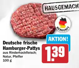 HIT Deutsche frische Hamburger-Pattys Angebot