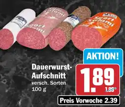 HIT Dauerwurst-Aufschnitt Angebot