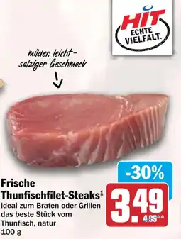 HIT Frische Thunfischfilet-Steaks Angebot