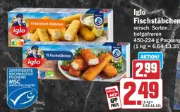 HIT Iglo Fischstäbchen Angebot