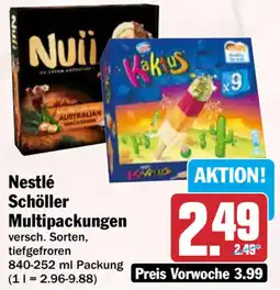HIT Nestlé Schöller Multipackungen Angebot