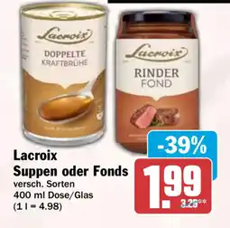 HIT Lacroix Suppen oder Fonds Angebot