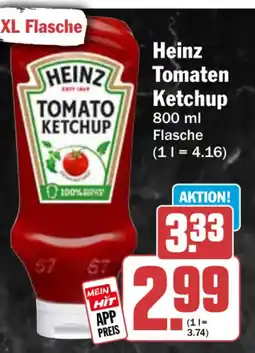 HIT Heinz Tomaten Ketchup Angebot