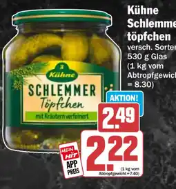 HIT Kühne Schlemmer Töpfchen Angebot