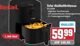 HIT Tefal Heißluftfritteuse EY1458 Angebot