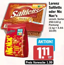 HIT Lorenz Saltletts oder Nic Nac's Angebot