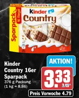 HIT Kinder Country Angebot