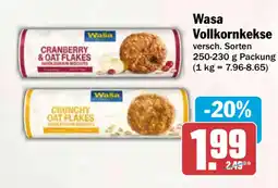 HIT Wasa Vollkornkekse Angebot