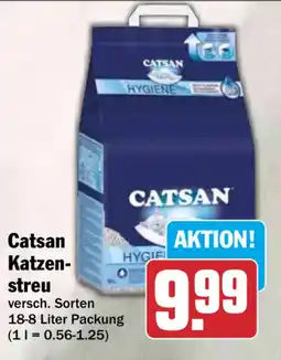 HIT Catsan Katzenstreu Angebot