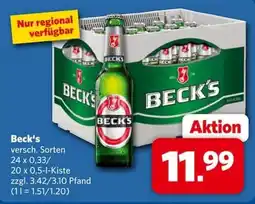 Combi Beck's Angebot