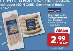 Combi KÜSTEN GOLD Grillbratwurst Angebot