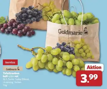 Combi Goldmarie Tafeltrauben Angebot