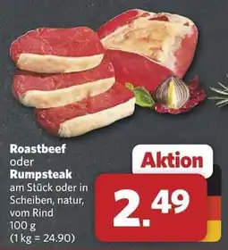 Combi Roastbeef oder Rumpsteak Angebot