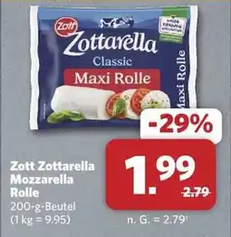 Combi Zott Zottarella Mozzarella Rolle Angebot