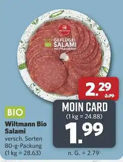 Combi Wiltmann Bio Salami Angebot