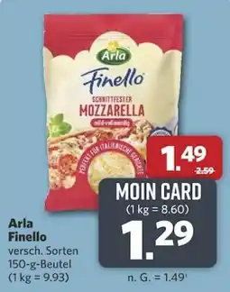Combi Arla Finello Schnittfester Mozzarella Angebot