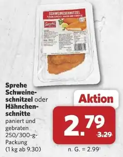 Combi Sprehe Schweineschnitzel Angebot