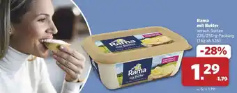 Combi Rama mit Butter Angebot
