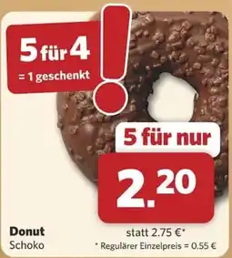 Combi Donut Schoko Angebot