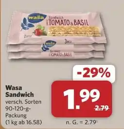 Combi Wasa Sandwich Angebot