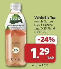 Combi Volvic Bio Tee Angebot
