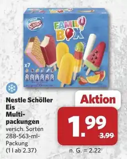 Combi Nestle Schöller Eis Multi-packungen Angebot