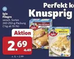 Combi Iglo Filegro Angebot