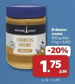 Combi Küsten Gold Erdnuss Creme Angebot