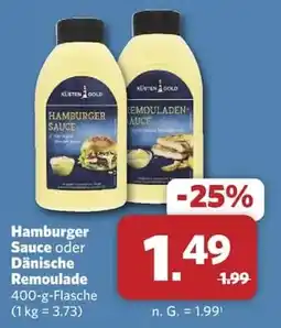 Combi Küsten Gold Hamburger Sauce oder Dänische Remoulade Angebot