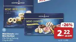 Combi Küsten Gold Mini Donuts oder Mini Berliner Angebot