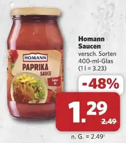 Combi Homann Paprika Sauce Angebot