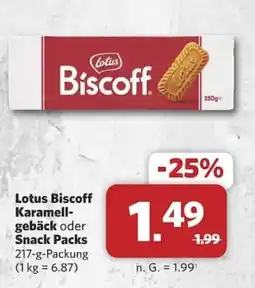 Combi Lotus Biscoff Karamell-gebäck Angebot