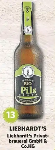 Combi LIEBHARDT'S BIO Pils Angebot