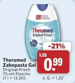 Combi Theramed Zahn pasta Gel Original-Frisch Angebot