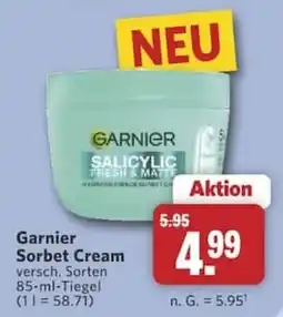 Combi Garnier Sorbet Cream Angebot