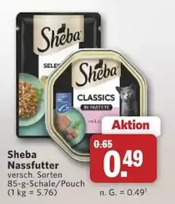 Combi Sheba Nassfutter Angebot
