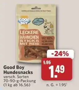 Combi Good Boy Hundesnacks Angebot