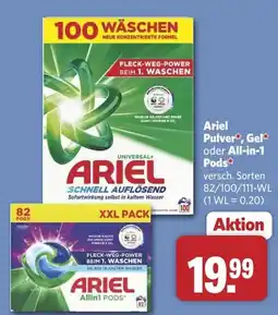Combi Ariel Allin1 PODS Angebot