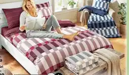 Ostermann Tom Tailor Satin Bettwäsche Bold Check der Lifestyle Mark Angebot
