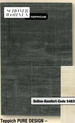 Ostermann Schöner Wohnen Teppich Pure Design Angebot