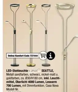 Ostermann Casa Nova LED-Stehleuchte Seattle Angebot