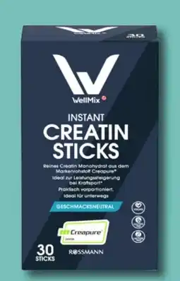 Rossmann Wellmix Sport Instant Creatin Sticks Angebot