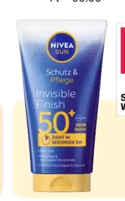 Rossmann Nivea Sun Schutz & Pflege Invisible Finish LSF 50+ Angebot