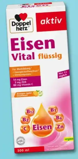 Rossmann Queisser Pharma Doppelherz Aktiv Eisen Vital Angebot